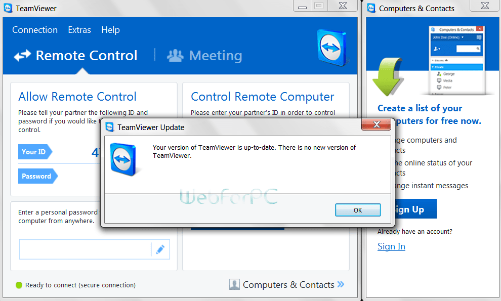 teamviewer windows 10 free